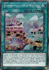 YummyusmentMignon (Platinum Secret Rare) - Rarity Collection 5 - YuGiOh card