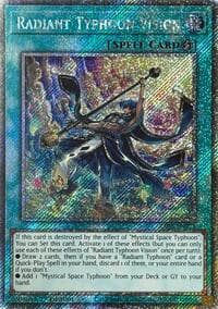 Radiant Typhoon Vision (Platinum Secret Rare) - Rarity Collection 5 - YuGiOh card