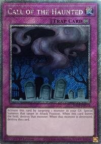 Call of the Haunted (Platinum Secret Rare) - Rarity Collection 5 - YuGiOh card