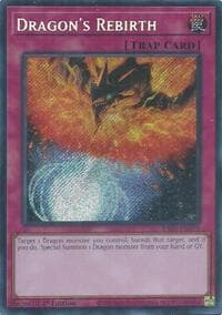 Dragon's Rebirth (Secret Rare) - Rarity Collection 5 - YuGiOh card