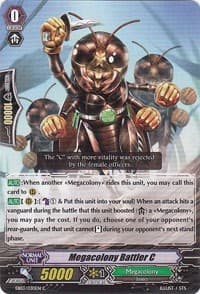 Megacolony Battler C - EB03 - Cavalry of Black Steel - Cardfight Vanguard card
