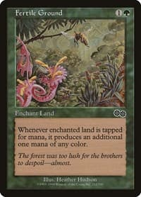 Fertile Ground - Urza's Saga - Magic: The Gathering card