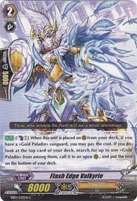 Flash Edge Valkyrie - EB03 - Cavalry of Black Steel - Cardfight Vanguard card