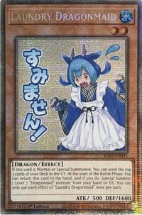 Laundry Dragonmaid (Starlight Rare) - Rarity Collection 5 - YuGiOh card