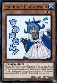 Laundry Dragonmaid - Rarity Collection 5 - YuGiOh card