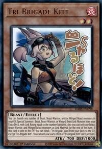Tri-Brigade Kitt - Rarity Collection 5 - YuGiOh card