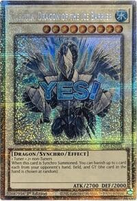 Trishula, Dragon of the Ice Barrier (Starlight Rare) - Rarity Collection 5 - YuGiOh card