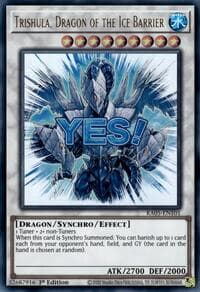 Trishula, Dragon of the Ice Barrier - Rarity Collection 5 - YuGiOh card