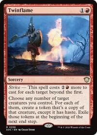 Twinflame - Commander: Secrets of Strixhaven - Magic: The Gathering card