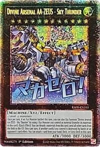 Divine Arsenal AA-ZEUS - Sky Thunder (Starlight Rare) - Rarity Collection 5 - YuGiOh card
