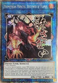 Promethean Princess, Bestower of Flames (Starlight Rare) - Rarity Collection 5 - YuGiOh card