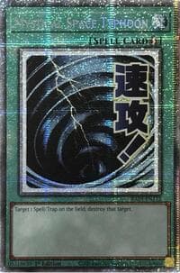 Mystical Space Typhoon (Starlight Rare) - Rarity Collection 5 - YuGiOh card