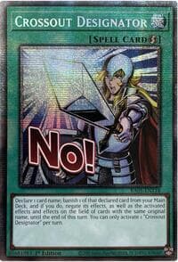 Crossout Designator (Starlight Rare) - Rarity Collection 5 - YuGiOh card