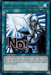 Crossout Designator - Rarity Collection 5 - YuGiOh card