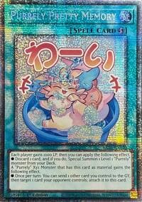 Purrely Pretty Memory (Starlight Rare) - Rarity Collection 5 - YuGiOh card