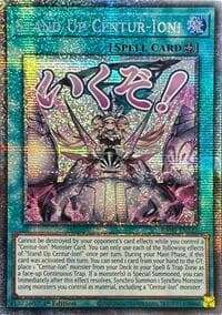 Stand Up Centur-Ion! (Starlight Rare) - Rarity Collection 5 - YuGiOh card