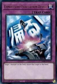 Compulsory Evacuation Device - Rarity Collection 5 - YuGiOh card