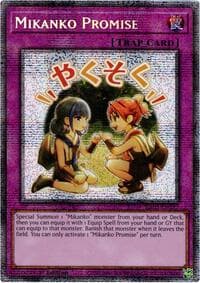 Mikanko Promise (Starlight Rare) - Rarity Collection 5 - YuGiOh card