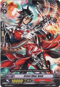 Cross Shot, Garp - EB03 - Cavalry of Black Steel - Cardfight Vanguard card