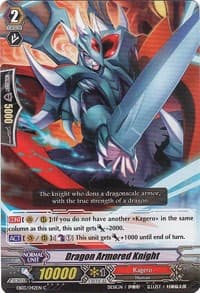 Dragon Armored Knight - EB03 - Cavalry of Black Steel - Cardfight Vanguard card