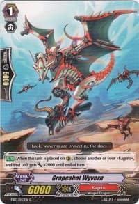 Grapeshot Wyvern - EB03 - Cavalry of Black Steel - Cardfight Vanguard card