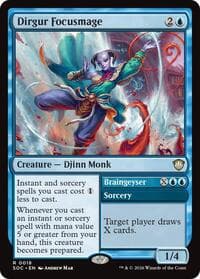 Dirgur Focusmage - Commander: Secrets of Strixhaven - Magic: The Gathering card