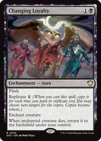 Changing Loyalty - Commander: Secrets of Strixhaven - Magic: The Gathering card