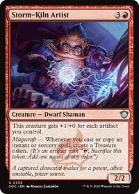 Storm-Kiln Artist - Commander: Secrets of Strixhaven - Magic: The Gathering card