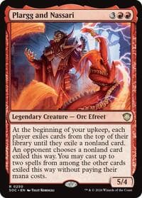 Plargg and Nassari - Commander: Secrets of Strixhaven - Magic: The Gathering card