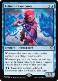 Leitmotif Composer - Commander: Secrets of Strixhaven - Magic: The Gathering card