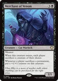 Merchant of Venom - Commander: Secrets of Strixhaven - Magic: The Gathering card
