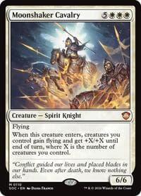 Moonshaker Cavalry - Commander: Secrets of Strixhaven - Magic: The Gathering card