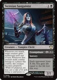 Stensian Sanguinist - Commander: Secrets of Strixhaven - Magic: The Gathering card