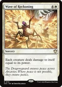 Wave of Reckoning - Commander: Secrets of Strixhaven - Magic: The Gathering card