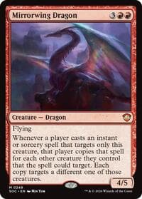 Mirrorwing Dragon - Commander: Secrets of Strixhaven - Magic: The Gathering card