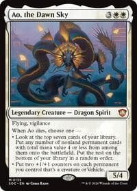 Ao, the Dawn Sky - Commander: Secrets of Strixhaven - Magic: The Gathering card