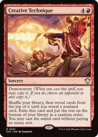 Creative Technique - Commander: Secrets of Strixhaven - Magic: The Gathering card