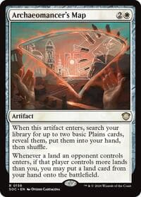 Archaeomancer's Map - Commander: Secrets of Strixhaven - Magic: The Gathering card
