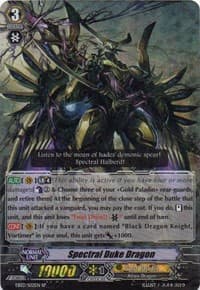 Spectral Duke Dragon - EB03 - Cavalry of Black Steel - Cardfight Vanguard card