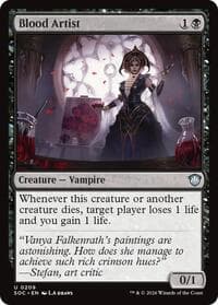 Blood Artist - Commander: Secrets of Strixhaven - Magic: The Gathering card