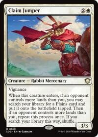Claim Jumper - Commander: Secrets of Strixhaven - Magic: The Gathering card