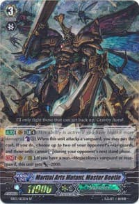 Martial Arts Mutant, Master Beetle - EB03 - Cavalry of Black Steel - Cardfight Vanguard card