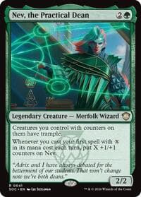 Nev, the Practical Dean - Commander: Secrets of Strixhaven - Magic: The Gathering card