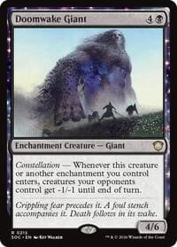 Doomwake Giant - Commander: Secrets of Strixhaven - Magic: The Gathering card