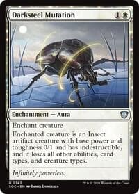 Darksteel Mutation - Commander: Secrets of Strixhaven - Magic: The Gathering card