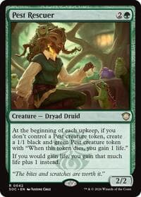 Pest Rescuer - Commander: Secrets of Strixhaven - Magic: The Gathering card