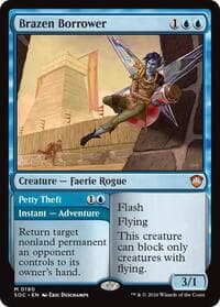 Brazen Borrower - Commander: Secrets of Strixhaven - Magic: The Gathering card