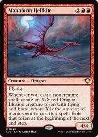 Manaform Hellkite - Commander: Secrets of Strixhaven - Magic: The Gathering card