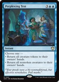 Perplexing Test - Commander: Secrets of Strixhaven - Magic: The Gathering card