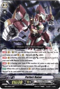 Perfect Raizer - EB01 - Comic Style Vol. 1 - Cardfight Vanguard card